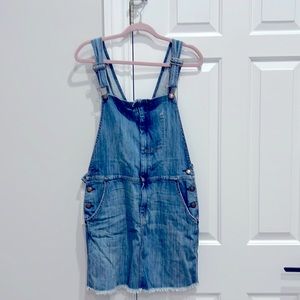 Jeans Overall skirt, size 2